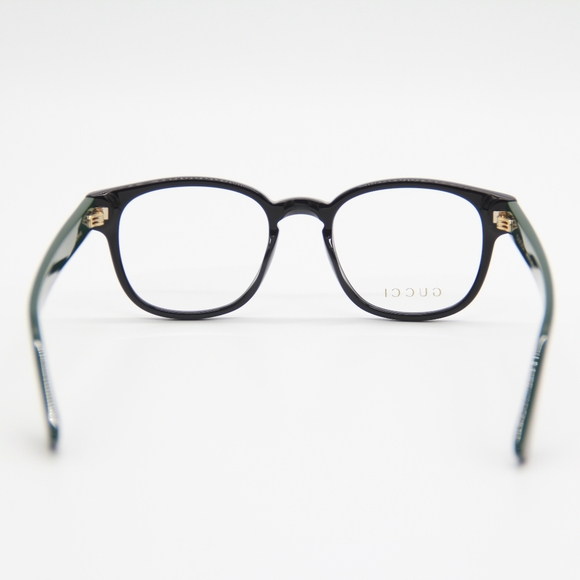 NEW GUCCI EYEGLASSES GG0927O 001 BLACK GREEN ROUND WOMEN’S GUCCI EYEWEAR GG0927O - Picture 5 of 12